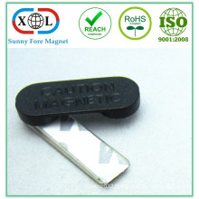 33x12mm plastic badge magnet